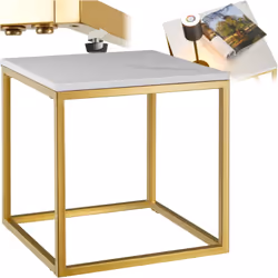 Élégance et polyvalence La table d’appoint en marbre Alysia de tectake est bien plus qu’un simple meuble : c’est une pièce de ...