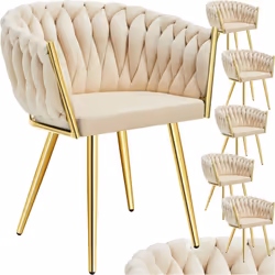 Découvrez un confort optimal et un design moderne avec le lot de 6 chaises de salle à manger Astano de tectake. Ces chaises é ...