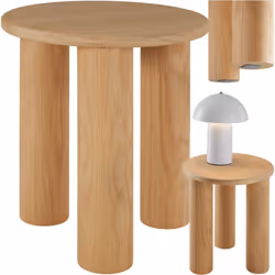 Un véritable atout déco Avec la table d’appoint Sisi de tectake, vous ne faites pas qu’ajouter un meuble fonctionnel à votre  ...