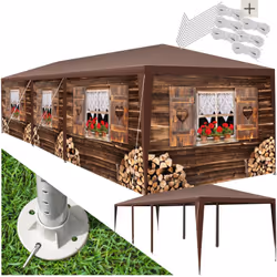 Indispensable pour l'été Le pavillon Almchalet combine des matériaux durables avec une fonction astucieuse et un design éléga ...