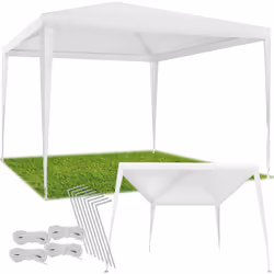 Pavillon imperméable avec système enfichable 3x3m et protection UV