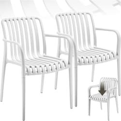 Chaises de jardin résistant aux intempéries et aux uv facile d'entretien