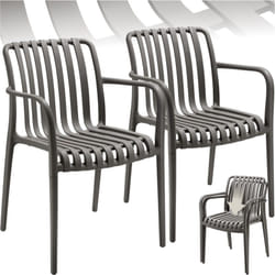 Chaises de jardin Résistant aux intempéries et aux uv facile d'entretien