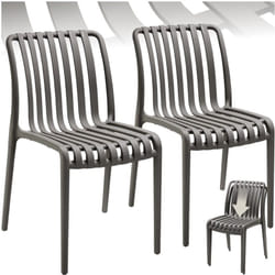 Chaises de jardin résistant aux intempéries et aux UV très facile d’entretien