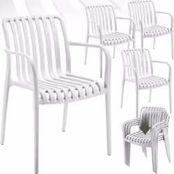 Asseyez-vous et profitez Les chaises de jardin Alcudia de tectake allient élégance et confort avec leurs lignes épurées et le ...