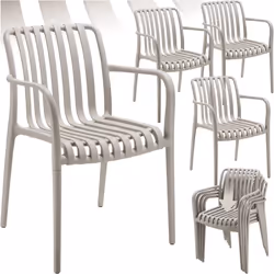 Asseyez-vous et profitez Les chaises de jardin Alcudia de tectake allient élégance et confort avec leurs lignes épurées et le ...