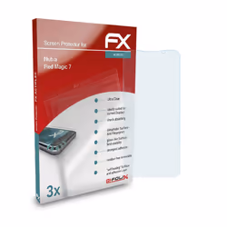atFoliX 4061187678365, Nubia, Red Magic 7, Résistant aux rayures, Transparent, 3 pièce(s)