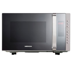 MEDION MD17495 - Micro-ondes combiné - Avec Gril - 800W - 1200W Grill - Pose libre - 485 × 295 × 415 mm - Argent