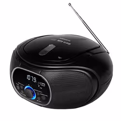 MEDION E65711 - Radio - Lecteur CD/MP3 - radio stéréo PLL-FM - AUX - USB - 2 x 12 W - Noir