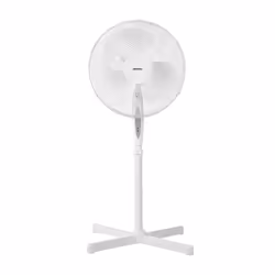 MEDION Ventilateur sur pied - MD 18795 - 3 Vitesses - Fonction minuterie - Réglable en hauteur - Blanc, Ventilateur à lame do ...