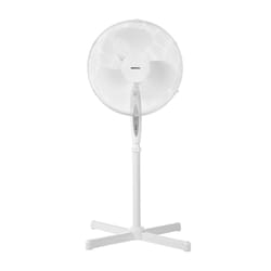 MEDION Ventilateur sur pied - MD 18795 - 3 Vitesses - Fonction minuterie - Réglable en hauteur - Blanc