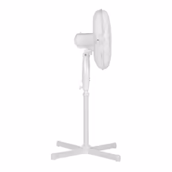 MEDION Ventilateur sur pied - MD 18795 - 3 Vitesses - Fonction minuterie - Réglable en hauteur - Blanc