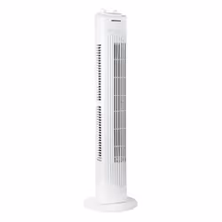 MEDION MD 18164 - Ventilateur tour - 3 vitesses de ventilation - Fonction d‘oscillation - Minuteur intégré - Blanc