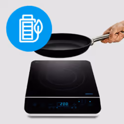 MEDION Plaque de cuisson induction - MD 17595 - 1 Zone - Jusqu'à 240°C - 10 niveaux de puissance - Programmes automatiques - Noir - Vue supplémentaire 7