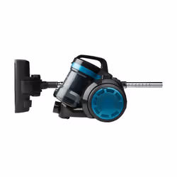 MEDION Aspirateur traîneau cyclonique sans sac - MD 19407 - 800W Puissance - Un filtre EPA-12 - Noir - Blue