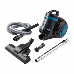 MEDION Aspirateur traîneau cyclonique sans sac - MD 19407 - 800W Puissance - Un filtre EPA-12 - Noir - Blue