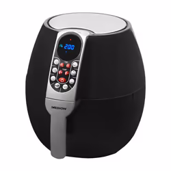 MEDION MD E10 S - Airfryer - 2.8 L - 1500 W - Programmes automatiques - Frire sans huile - Poignée froide au toucher - Noir