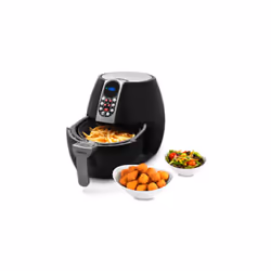 MEDION MD E10 S - Airfryer - Friteuse à air chaud 2.8L - 1500W - Programmes automatiques - Frire sans huile - Poignée froide au toucher - Noir - Vue supplémentaire 6