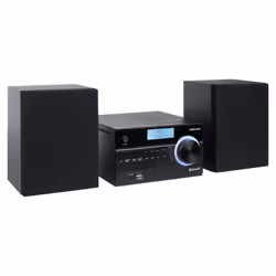 MEDION DAB+ LIFE P64187 Système audio, Radio stéréo PLL-FM, Bluetooth, Connexion USB, AUX, 2 x 50 Watt max