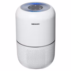 MEDION MD19778 - Purificateur d'air - filtre HEPA - 35 watts - 34 m² - Indicateur de qualité de l'air - Blanc, 52 dB, 160 m³/ ...