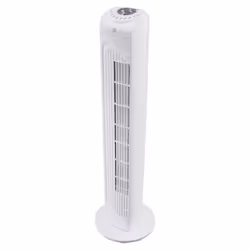 MEDION Ventilateur MD 10319 - 3 niveaux de vitesse - 45 W - Télécommande incluse - Blanc, Ventilateur vertical domestique, Bl ...