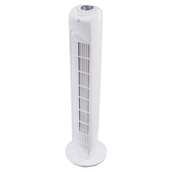MEDION Ventilateur MD 10319 - 3 niveaux de vitesse - 45 W - Télécommande incluse - Blanc