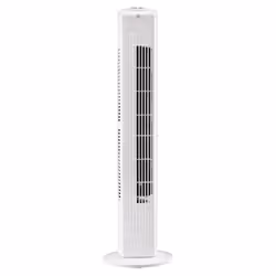 MEDION Ventilateur MD 10319 - 3 niveaux de vitesse - 45 W - Télécommande incluse - Blanc
