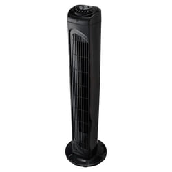 MEDION MD 10319 - Ventilateur - 3 niveaux de vitesse - 45 W - Fonction pivotante commutable - Télécommande incluse - Noir