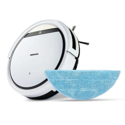 MEDION E32 SW - Aspirateur Robot aspirateur - Fonction de programmation - chargement automatique - Blanc