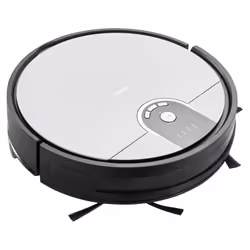 MEDION Aspirateur Robot - S20 SW - App et Alexa - navigation intelligente - technologie cyclone - 100 min - Blanc