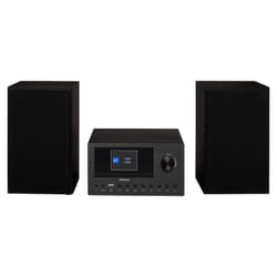 MEDION P85003 - Micro Système Audio - DAB+ - WiFi - Lecteur CD - Bluetooth - Noir