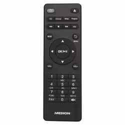 MEDION P85003 - Micro Système Audio - DAB+ - WiFi - Lecteur CD - Bluetooth - Noir - Vue supplémentaire 7