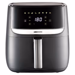MEDION Friteuse à air chaud - MD 10532 - Friture sans huile - programmes automatiques - volume du panier 5
