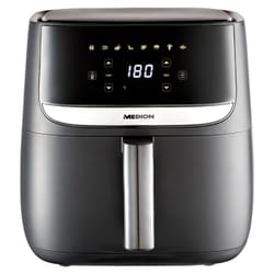 MEDION Friteuse à air chaud - MD 10532 - Friture sans huile - programmes automatiques - volume du panier 5,7 L