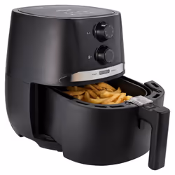 MEDION Friteuse à air chaud - MD 10711 - Friture sans huile - Volume du panier 3,2 L - Puissance 1.400W - Noir