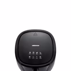 MEDION Friteuse à air chaud - MD 10711 - Friture sans huile - Volume du panier 3,2 L - Puissance 1.400W - Noir