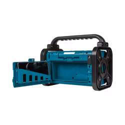 MEDION Radio de chantier - E66877 - DAB+ - FM - Bluetooth 5.0 - IP44 - boîtier robuste - 5 W RMS - Bleu