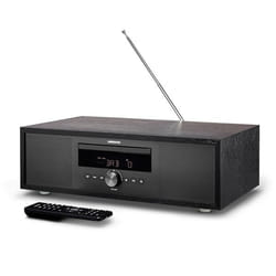 MEDION Radio stéréo DAB+ P64145 - FM - Bluetooth - CD/MP3 lecteur - 2 x 15 W RMS - Anthracite