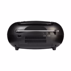 MEDION E66476 - Radio - Lecteur CD/MP3/cassettes - écran LCD - stéréo PLL-FM - USB - 2 x 20 W - Noir - Vue supplémentaire 4