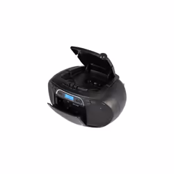 MEDION E66476 - Radio - Lecteur CD/MP3/cassettes - écran LCD - stéréo PLL-FM - USB - 2 x 20 W - Noir - Vue supplémentaire 8