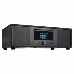 MEDION P66400 - Système audio tout-en-un - écran LCD 7,1 (2,8'') - Internet/DAB+/PLL-FM - CD/MP3 - Bluetooth - Noir