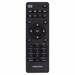 MEDION P85333 - Radio internet DAB+ - stéréo - Wifi - FM - 2 x 6 W RMS - Spotify-Connect - Noir