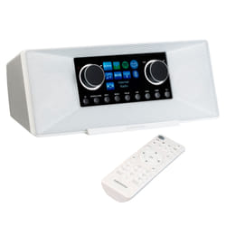 MEDION P85333 - Radio internet DAB+ - stéréo - Wifi - FM - 2 x 6 W RMS - Spotify-Connect - Blanc