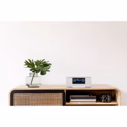 MEDION P85333 - Radio internet DAB+ - stéréo - Wifi - FM - 2 x 6 W RMS - Spotify-Connect - Blanc