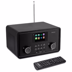 MEDION Radio Internet stéréo DAB+ P85027 - Bluetooth - Spotify Connect - Wifi - 2 x 10 W RMS - Noir, Personnel, Analogique et ...