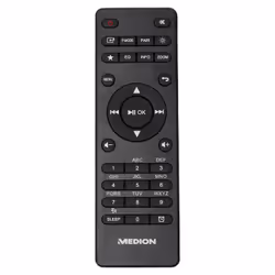 MEDION Radio Internet stéréo DAB+ P85027 - Bluetooth - Spotify Connect - Wifi - 2 x 10 W RMS - Noir