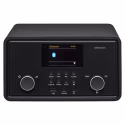 MEDION Radio Internet stéréo DAB+ P85027 - Bluetooth - Spotify Connect - Wifi - 2 x 10 W RMS - Noir - Vue supplémentaire 4