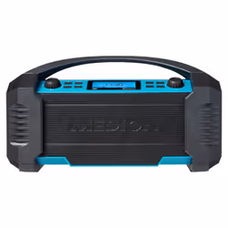 MEDION E66050 - Radio de chantier - DAB+ - FM -Bluetooth - IP54 - Boîtier robuste - 15 W RMS
