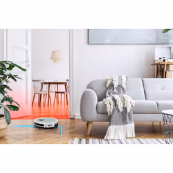 MEDION X21 SW robot aspirateur 0,25 L Sac à poussière Gris, Blanc - Vue supplémentaire 5