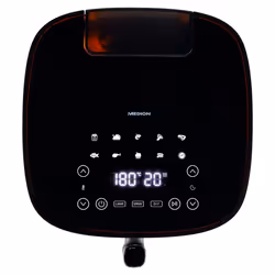 MEDION LIFE X10 XL Friteuse à air chaud 5L 1500W Noir - Vue supplémentaire 8